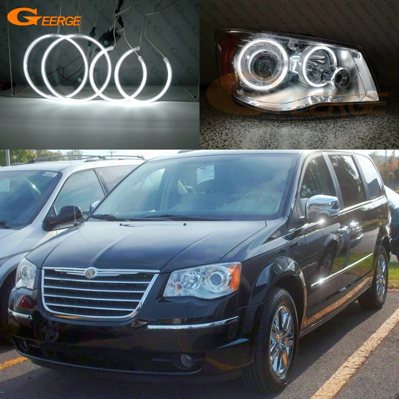 Для Chrysler Town кантри 2008 2009 2010 2011 2012 2013 2014 2015 2016 отличный ультра яркий CCFL ангельские