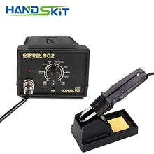 110 В/220 В 75 Вт Пинцет для поверхностного монтажа паяльная станция Утюг 902 антистатический регулируемый термостат с контролем температуры 900 м наконечник