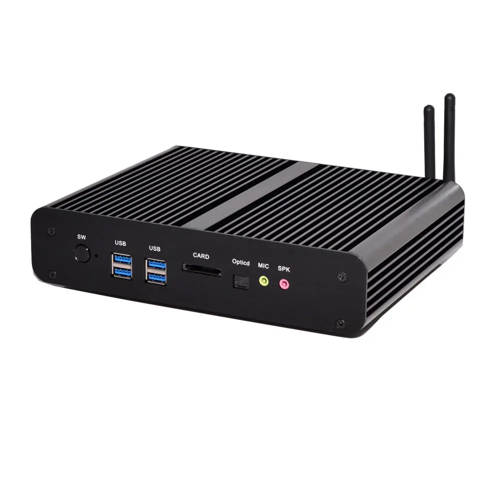  EGLOBAL Personal computer Dual Lan HDMI COM Fanless mini PC Intel Core i7 5550U I3 5005 I5 5200U CP