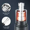 Kemei Portable Nose Ear Hair Trimmer Micro USB Charging 3-in-1 Eyebrow Beard Trimmer for Men and Women Pain-Free Lightweight 2