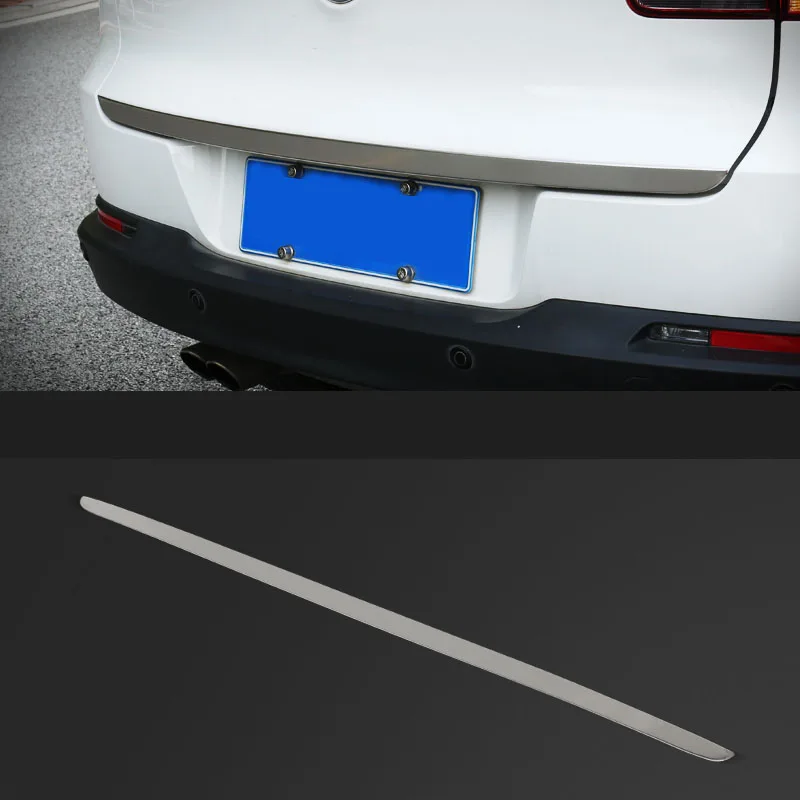 Lsrtw2017 для Volkswagen Vw Tiguan Авто багажника полосы интерьерные аксессуары 2008 2009 2010 2011 2012 2013 - Название цвета: matt silver