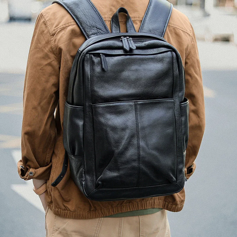 AETOO кожаная сумка на плечо, Мужская модная кожаная сумка для путешествий, мужская деловая сумка для компьютера