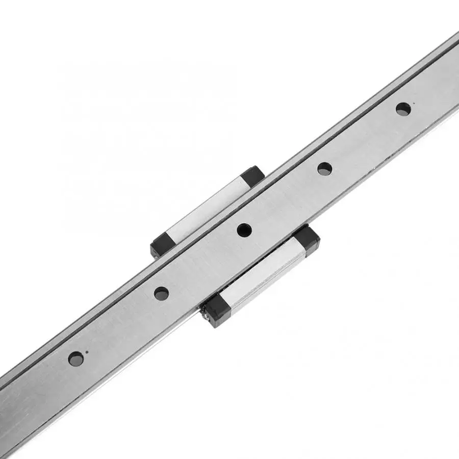 LMLF18B-400-2R Miniature Linear Guide Slide Bearing Steel 400mm Linear Motion Guide CNC Carriage Accessories