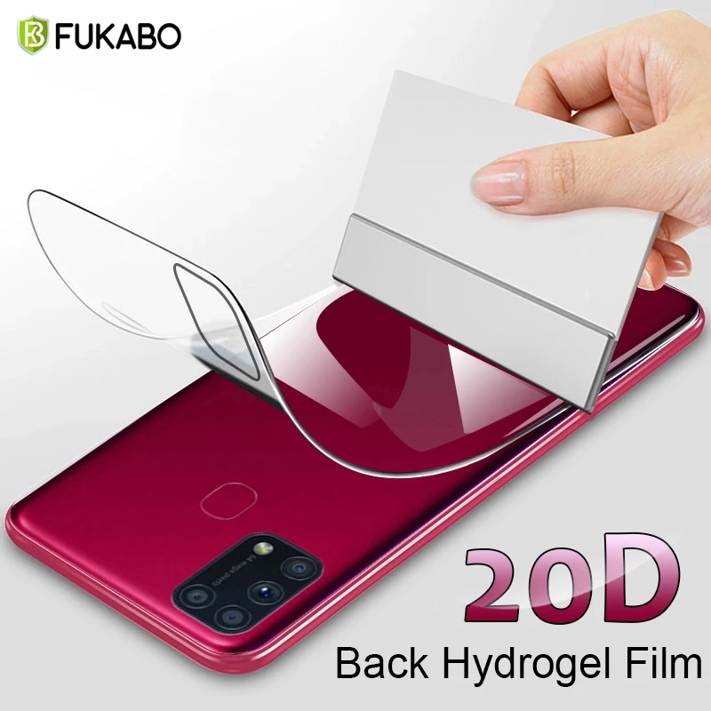 20D Гидрогелевая пленка для Samsung Galaxy S10 Lite S8 S9 Plus S20 Ультра Защитная M21 M31 S10E задняя