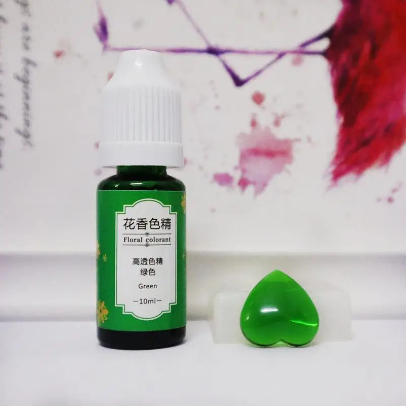 Epoxy Resin Pigment 13 Color DIY Epoxy Color Pigment Flower Favor High Concentration Resin Craft Colorant Dye Ink Jewelry Making