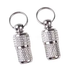 Nouvelle étiquette d'identification de chien de chat de compagnie d'argent pour des chiens chats Anti perdu nom adresse étiquette identité Tube collier produits pour animaux de compagnie