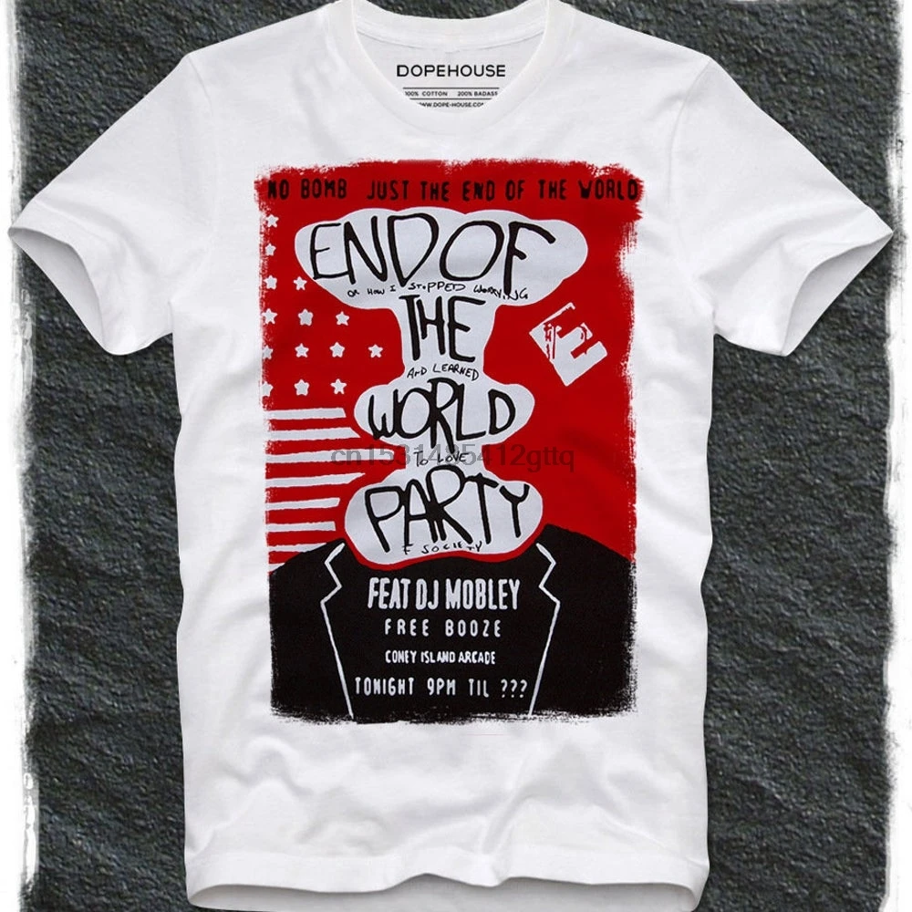 Футболка с надписью End Of The World вечерние Mr. Робот злое общество Dj Mobley Эллиот Харкер