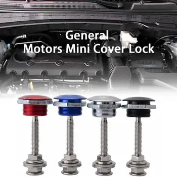 

32mm Black Latch Protector Bonnet Push Button Quick Release Hood Pins Lock ensure product safety stability and durability