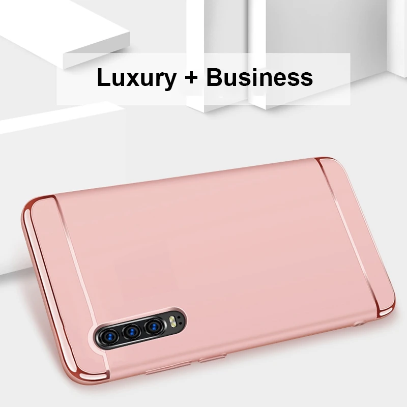 Luxury Hard PC Phone Case For Huawei P40 Pro Lite Y8P Y9S Matte 3 in 1 Cover Case For Honor 30 Pro Plus 10i 30S 8C 8X 9A 9X Pro