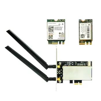 

WTXUP NGFF M2 to PCIE AC Converter Adapter Card AX200 9260 8265 1650A for Laptop PC