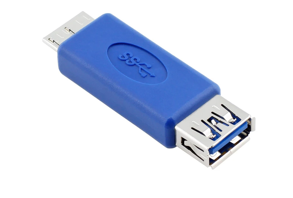 Стандартный USB 3,0 тип A Женский к USB 3,0 Micro B штекер разъем адаптер USB3.0 конвертер адаптер AF К MicroB