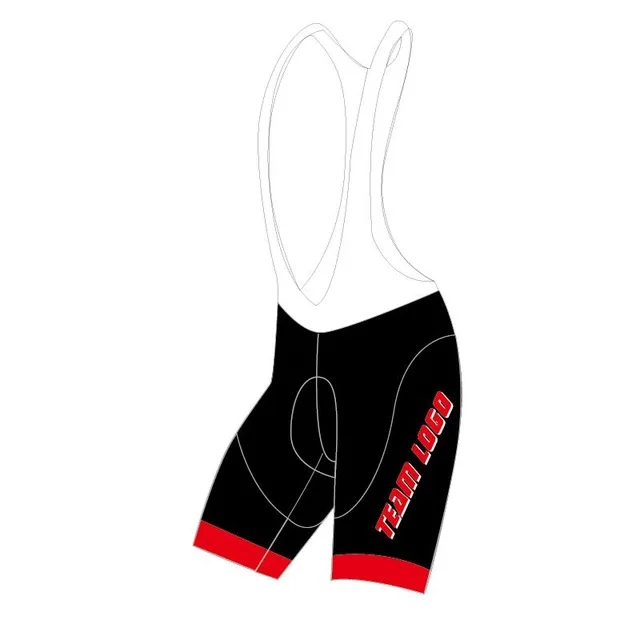 bib shorts Pro индивидуальные мужские только велосипедная одежда нагрудник шорты с гелевой подкладкой Ropa Ciclismo - Color: bib shorts
