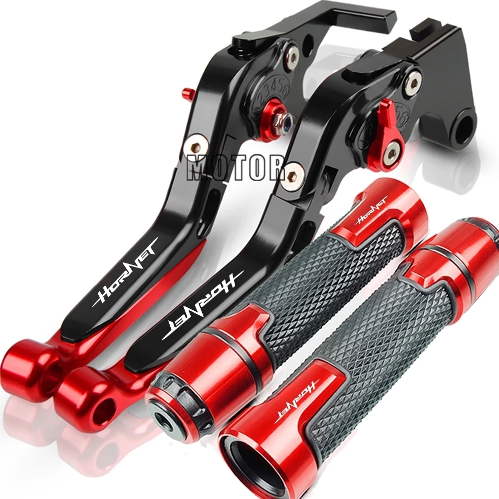

Motorcycle Brake Clutch Levers Handlebar Hand Grips Set For Honda CB 599 CB 600 CB599 CB600F HORNET 1998-2006 2003 2004 2005