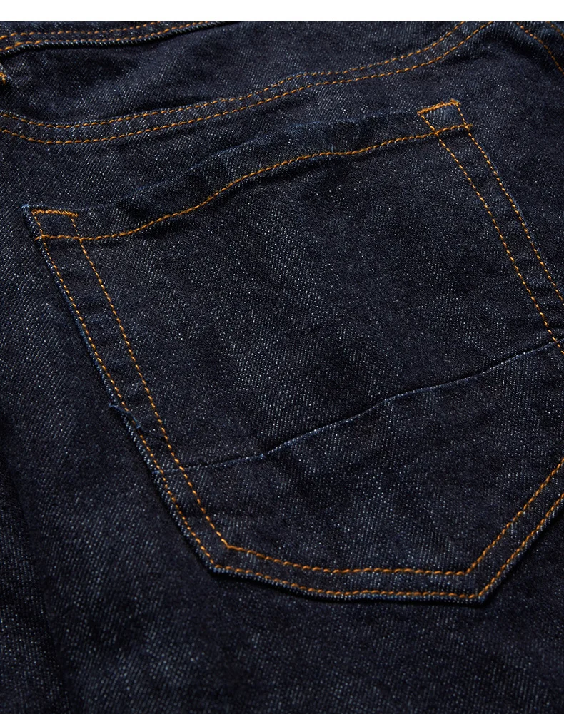 KUEGOU осенние хлопковые синие обтягивающие джинсы для мужчин, уличная одежда, Брендовые джинсовые штаны для мужчин, классические Стрейчевые брюки 2989