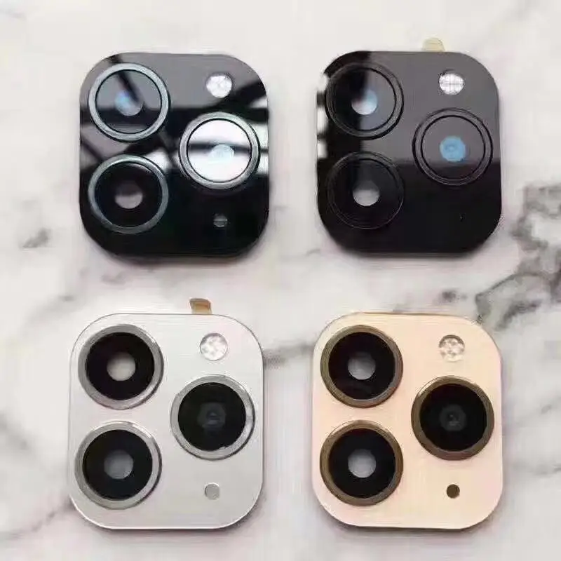 Наклейка на объектив для iPhone XR/XS чехол камеры с сменой секунд поддельная камера 11