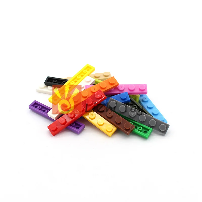 

moc tiles Plate 1x6 3666 Short piece DIY enlighten block bricks Compatible With Assembles Particles 100pcs