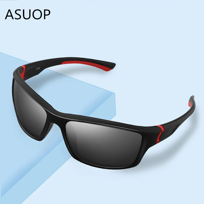 ASUOP 2019 новые модные мужские и женские солнцезащитные очки UV400 квадратные