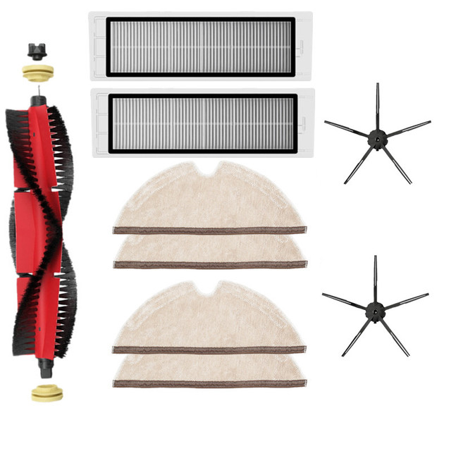 Main brush Washable HEPA filter for Xiaomi Roborock S6 S60 S65 S5 MAX T6 Tanos Mopping Cloth Spare Sweepin Accessories