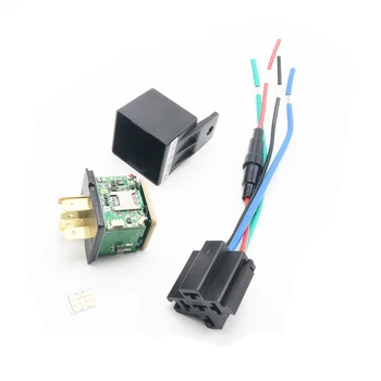 

LK720 Car Tracking Relay GPS Tracker Device GSM Locator Remote Control Anti-theft Monitoring Cut off oil tracker