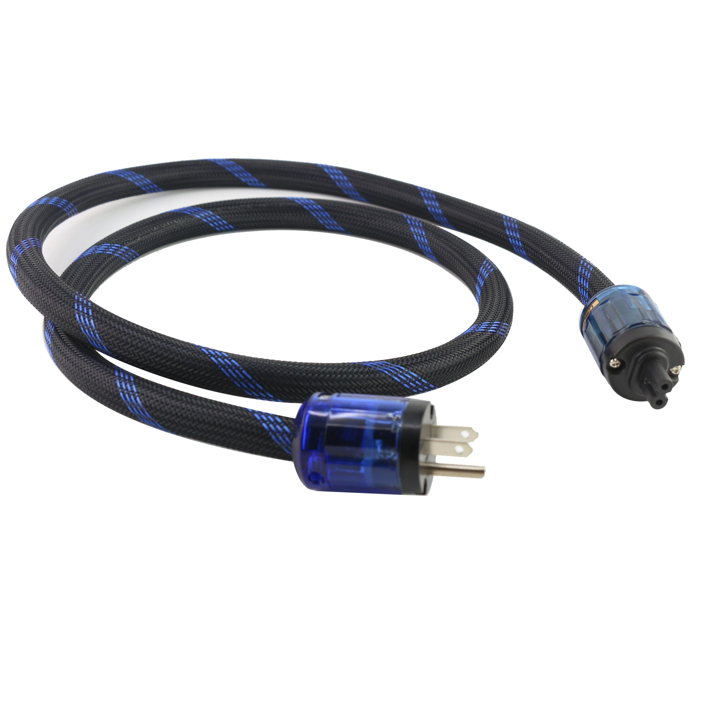 

P101 Copper US Power Cord Cable With Figure 8 IEC Female socket Audiophile