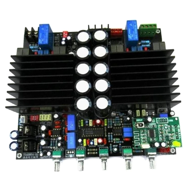 O усилитель tda8954-й 2 1 Bluetooth Hi-Fi Цифровой плата D прейскурант Amp 210 Вт X2 LM1036 + NE5532 C6-003 |
