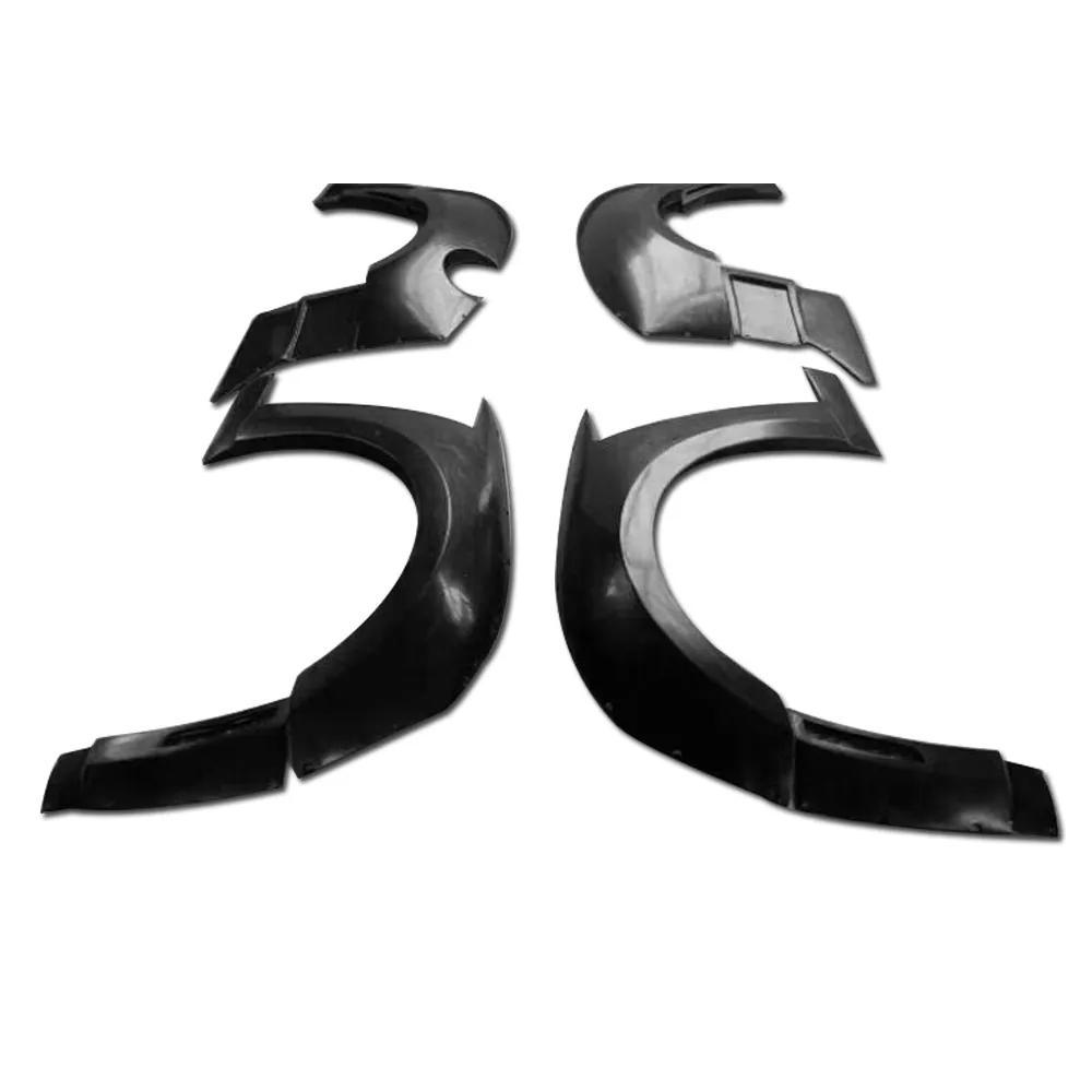 

10Pcs Car Styling Matte Black Wheel Eyebrow Round Arc Fender Mud Flaps Mudguards Splash Guards For Chevrolet Camaro 2016-2018
