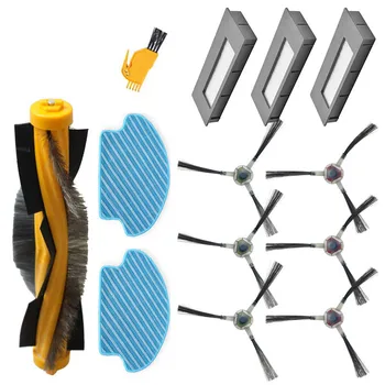 

100% Brand New 13Pcs Brush Filter Kit For ECOVACS DEEBOT DE55 DE53 Vacuum Cleaner Accessories