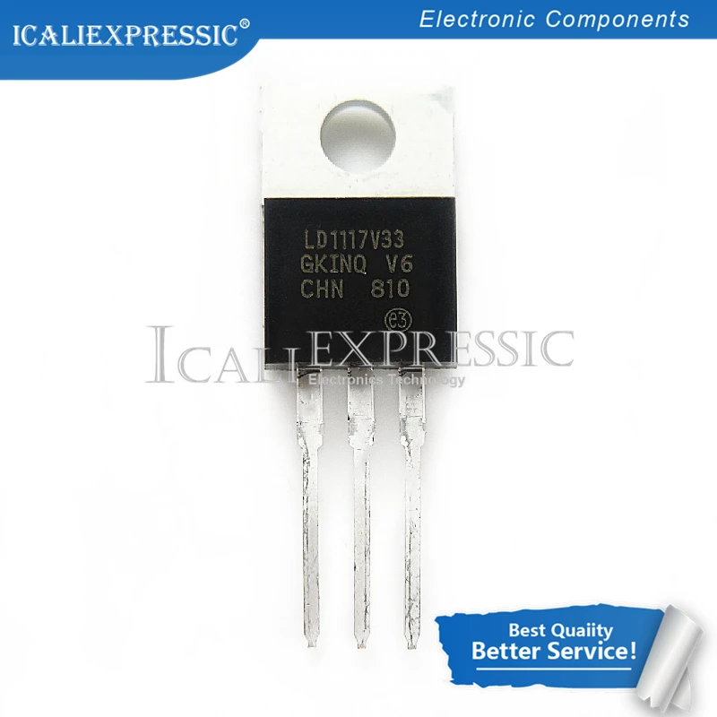 LD1117V33 TO-220 Voltage Regulator LD1117 3.3 LD1117AV33 Buy In Pakistan - Foto 3