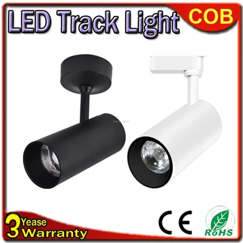 

10PCS/Lot 3 Years Warranty 30W COB LED Track Light Dimmable Spot Bulb Ceiling Spotlight Globe Lamp Rail