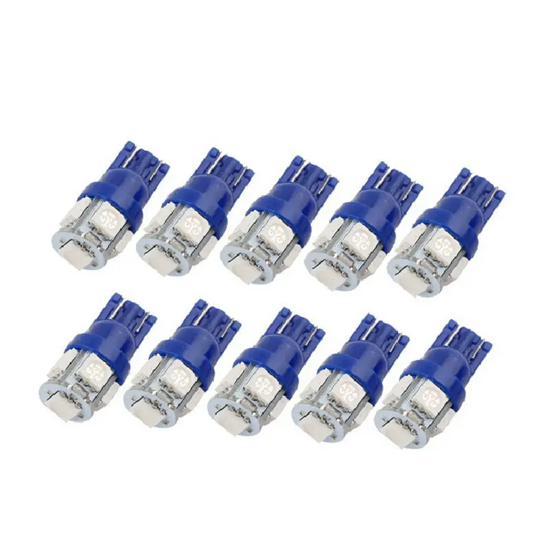 Светодиодный фонасветильник для автомобиля 12 В T10 5050 5SMD 10 шт. | Автомобили и