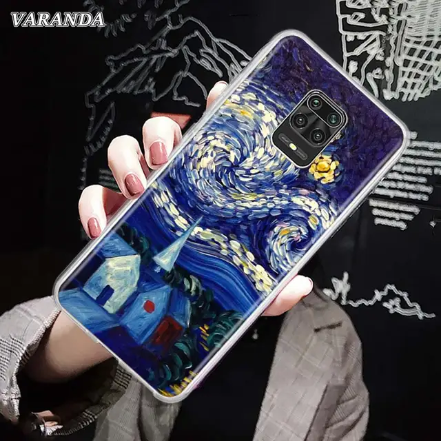Van Gogh Paintings Silicone Case Couqe For Xiaomi Redmi Note 9S 8T 7 8 9 Pro Max Redmi 9 8 8A 7 7A 9A 9C Soft Clear Phone Cover S08