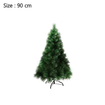 Имитация шифрования сосновая игла, Рождественская елка, искусственные украшения для рождественской елки, Рождественское украшение для дома, Рождественская елка - Цвет: 90 cm