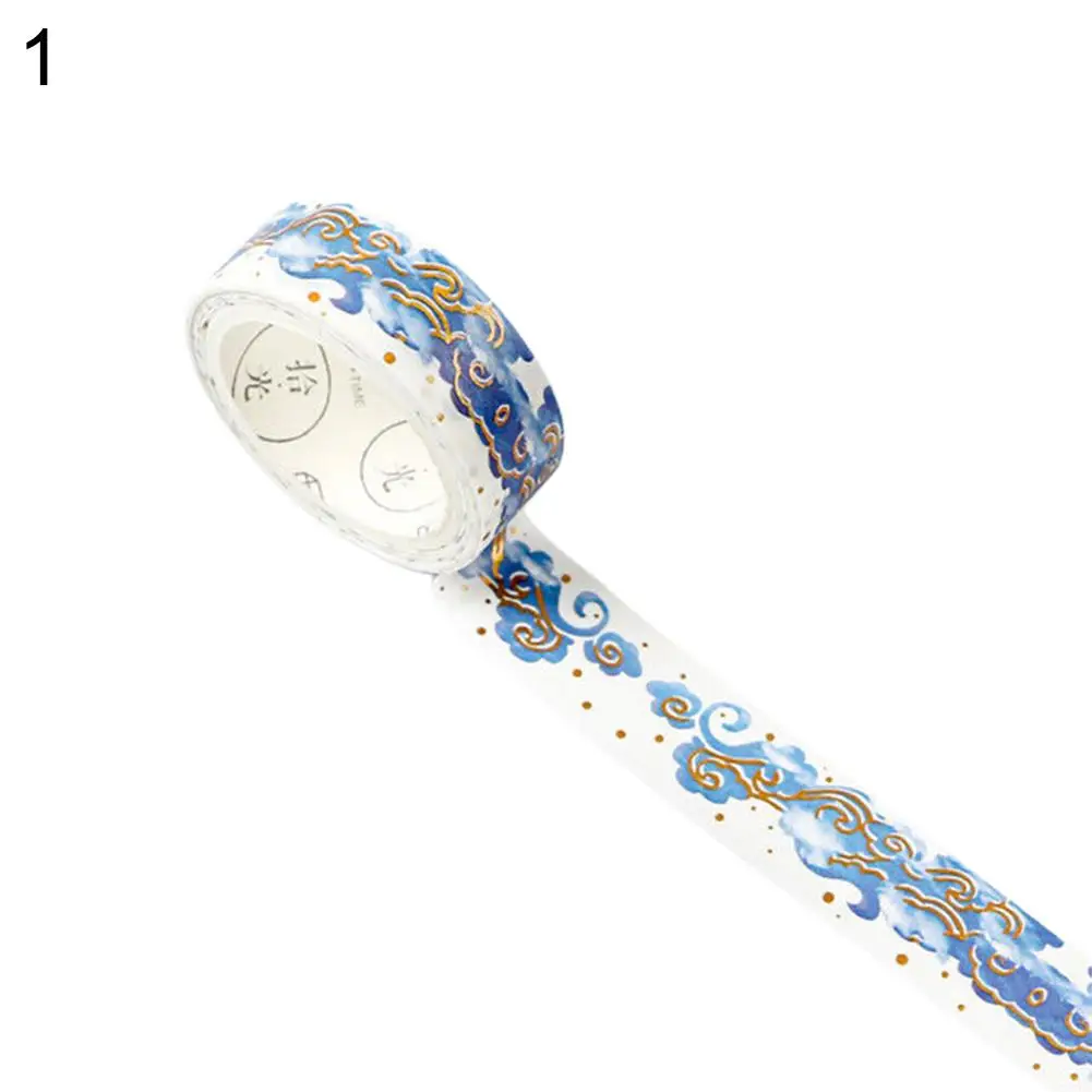 Золотая тонкая рисовая бумага лента серебро/золото/бронза/роза/зеленый цвет