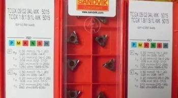 

10PCS CARBIDE INSERT TCGX090204L-WK5015