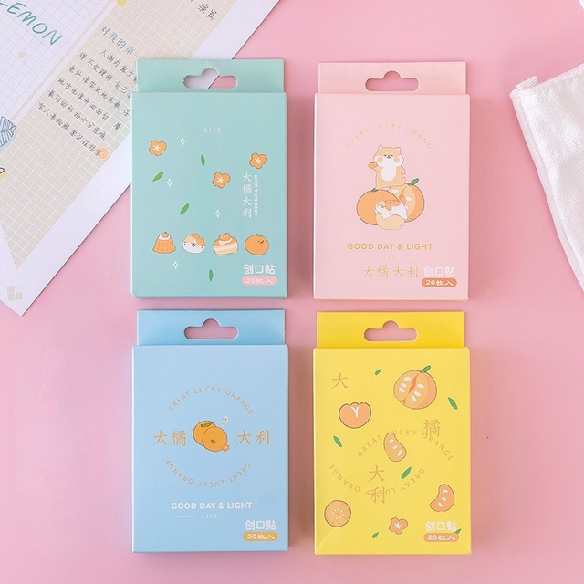 Skin Patch Cartoon Animal Mouse Pattern Band Aid Sports First Aid Kit Portable Adhesive Bandage Wound Dressing Tape