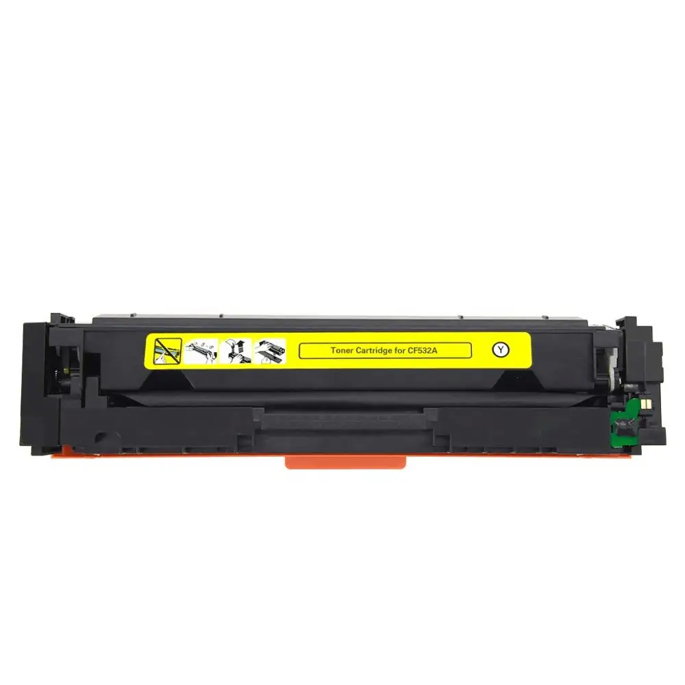 CF532 Y Цветной тонер-картридж CF530/531/532/533A совместимый для hp 304A LaserJet CM2320 CP2025 - Цвет: CF532 Y
