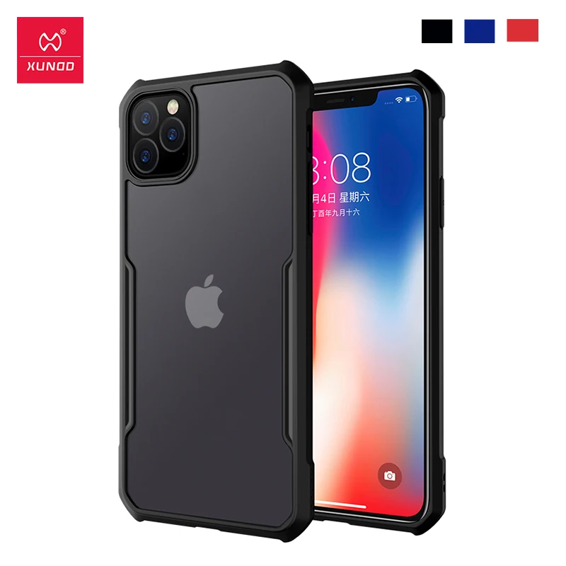 Чехол для телефона для Apple Iphone 11 11Pro Max чехол Shookproof защита, подушка безопасности бампер чехол для мобильного телефона прозрачный бизнес Xundd