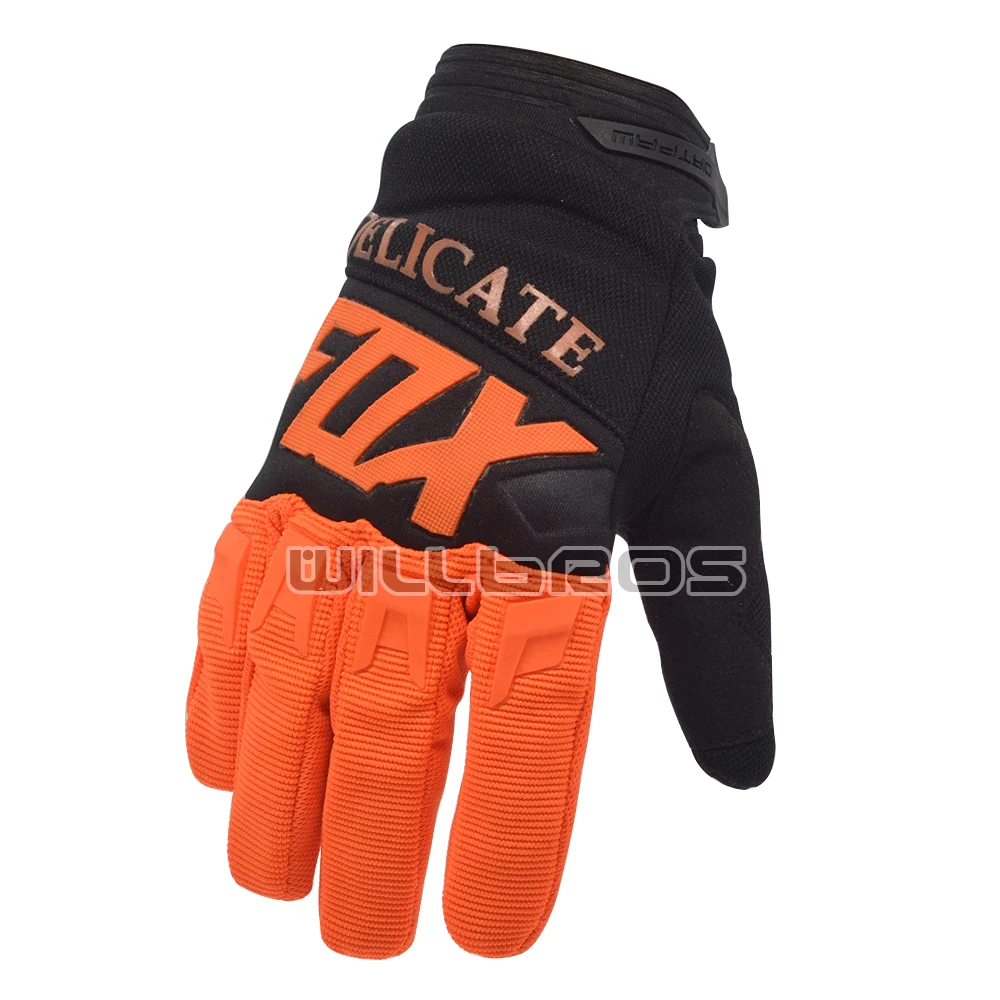 delicado raposa montanha bicicleta guantes luvas enduro luvas homens mulher unisex