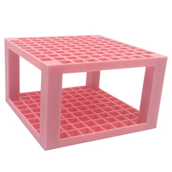 

Plastic Paint Supplies Artist Pencil Holder Multifunction Organizer Desk Stand Detachable 96 Hole Markers Brush