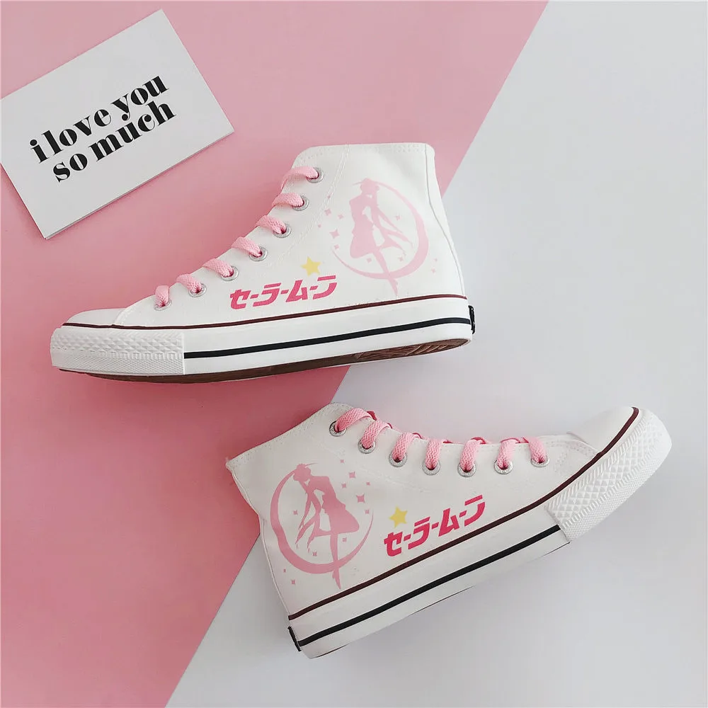 sailor moon converse shoes