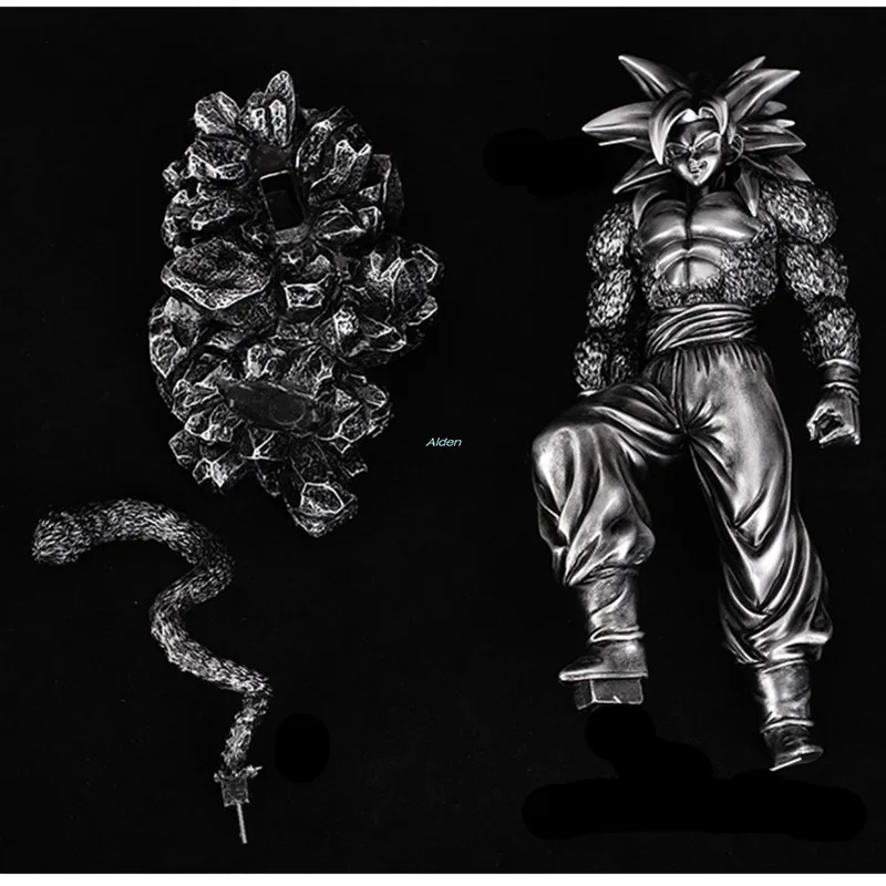 9 "Статуя Dragon Ball Z бюст Супер Saiyan полноразмерный портрет четыре поколения Сон Гоку GK экшн-модель игрушечная коробка 24 см Z2635