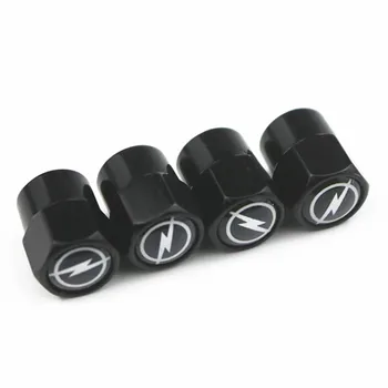 

Car Valve Caps Styling Logo Case For Opel H G J Corsa Insignia Astra Antara Meriv For Opc Emblems Accessories Badge 4pcs