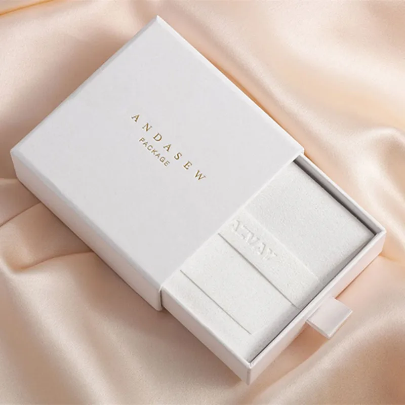 

Бумажные коробочки для ювелирных изделий с логотипом на заказ, деловой ящик, картонные коробочки, Персонализированные Роскошные серьги, кольцо, ожерелье, упаковка, шикарная коробка