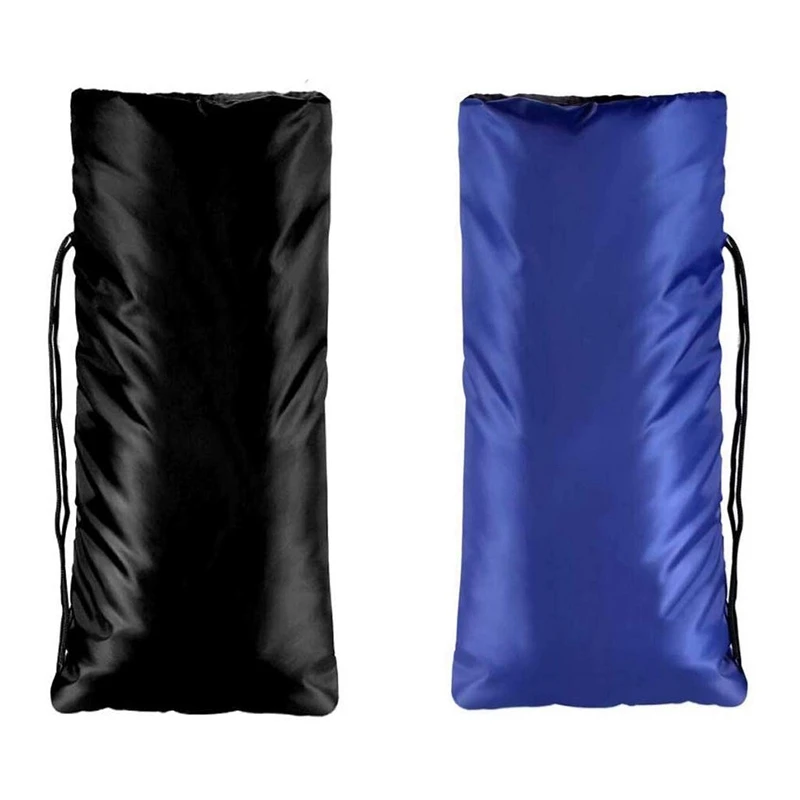

Set of 2 Long Outdoor Faucet Cover, Padded Faucet Sock for Cold Weather and Freeze Protection,Black+Blue