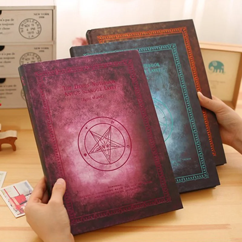 A4 Drawing Book Vintage Blank Notebook Thickening Notepad Sketch Book Doodle Book Magic Notebook Notebooks Aliexpress