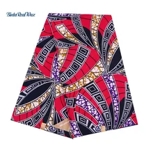 Анкара африканская полиэфирная восковая печатная ткань BintaReal восковая Высококачественная 6 ярдов африканская ткань для вечерние платья FP6085