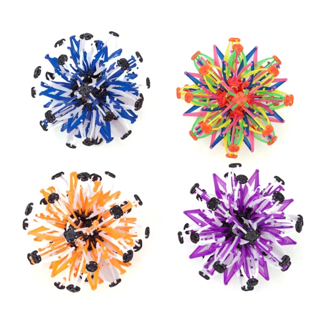 Expandable Plastic Ball Toy Stress Relief Magic Telescopic Ball for Children  Adults 5