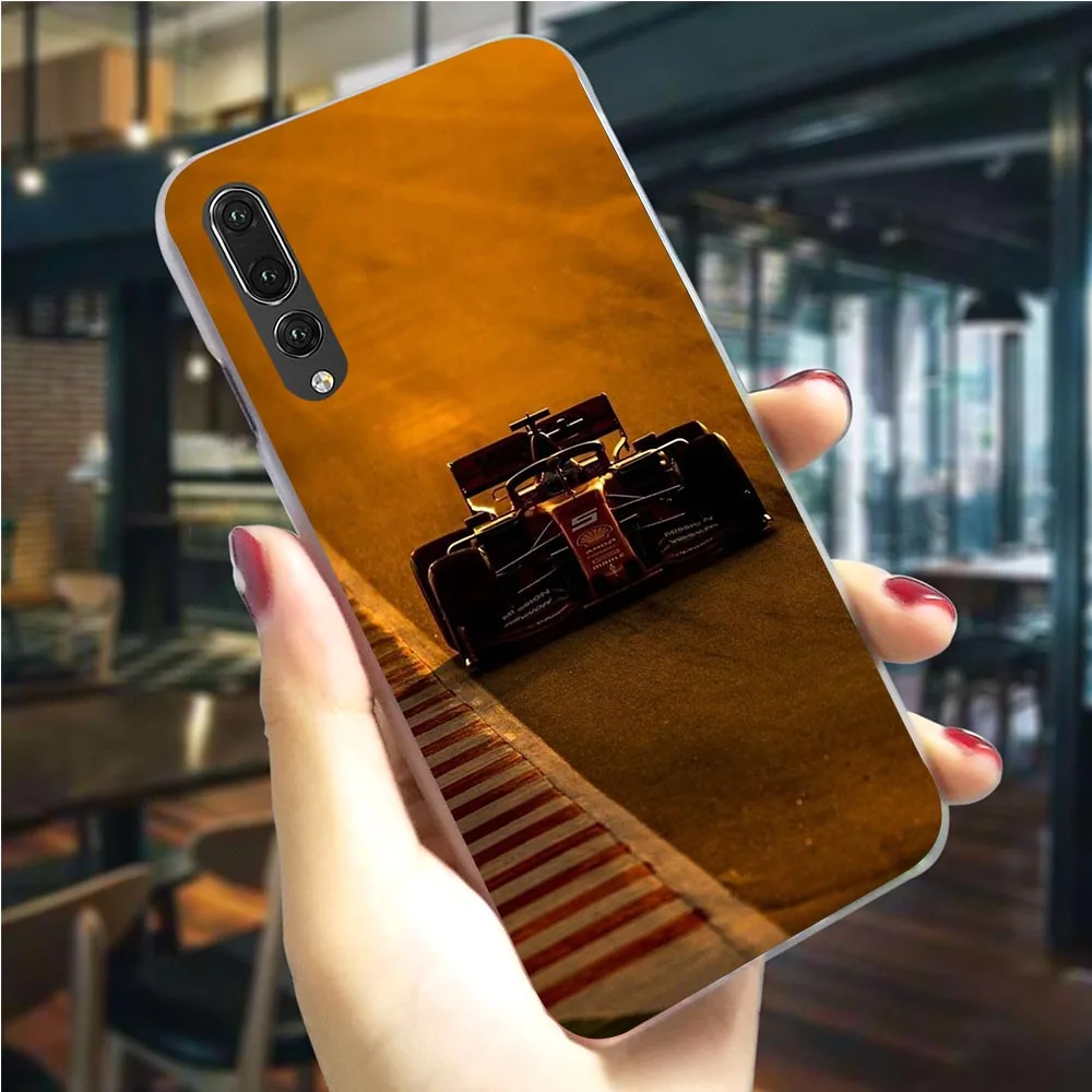 Чехол для телефона Huawei Mate 20 Pro F1 чехол гоночного автомобиля P9 Lite Mini/2017 P10 30 P Smart Z 10