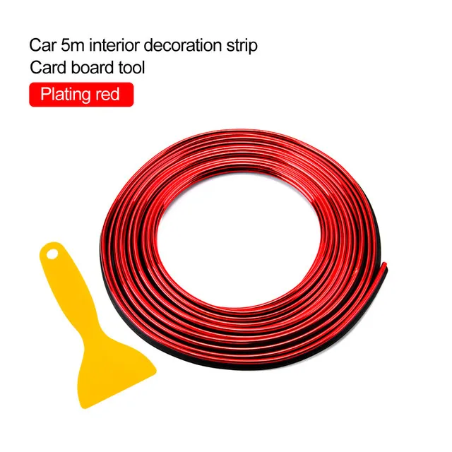Premium Car Interior Styling Flexible Strip - Easy-to-Install Dashboard Decoration