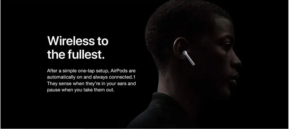 Оригинальные наушники Apple AirPods 2nd, беспроводной зарядный чехол, версия Bluetooth, наушники для iPhone, iPad, Mac, Apple Watch